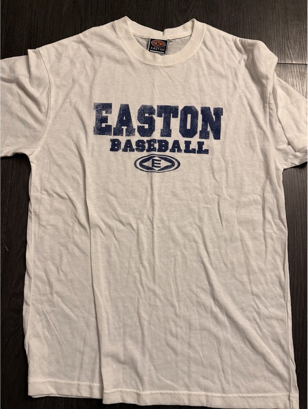 Vintage 90s Easton Baseball Graphic T-Shirt White Large  Pristine